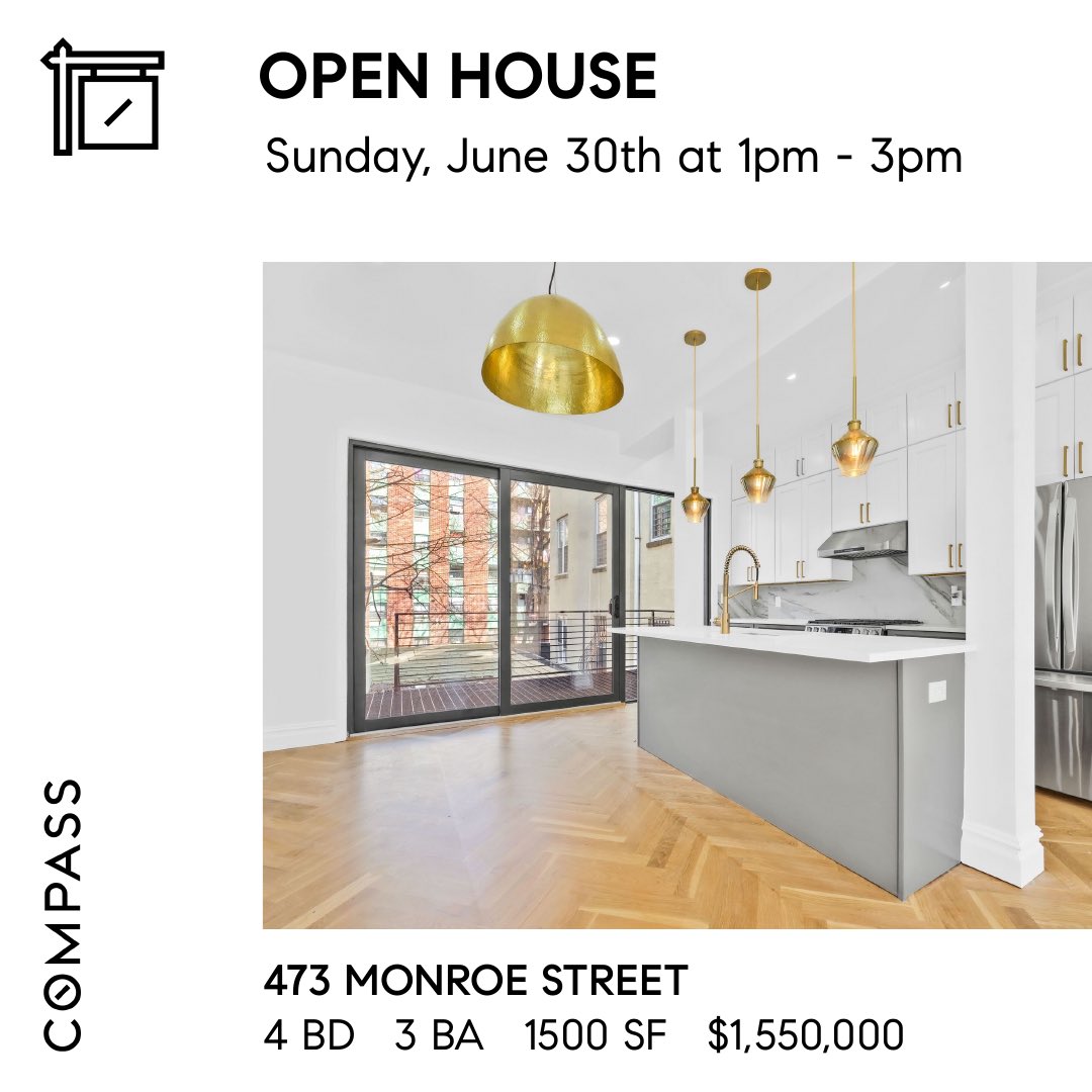 MalcolmREi's tweet image. #OpenHouses #HouseForSale 🤑💚🏡 “This gorgeous two family Brooklyn townhouse is newly renovated and well appointed. Boasting 5 bedrooms and 3.5 baths, no expense was spared when creating this exquisite space. Walk through the solid mahogany doors…”