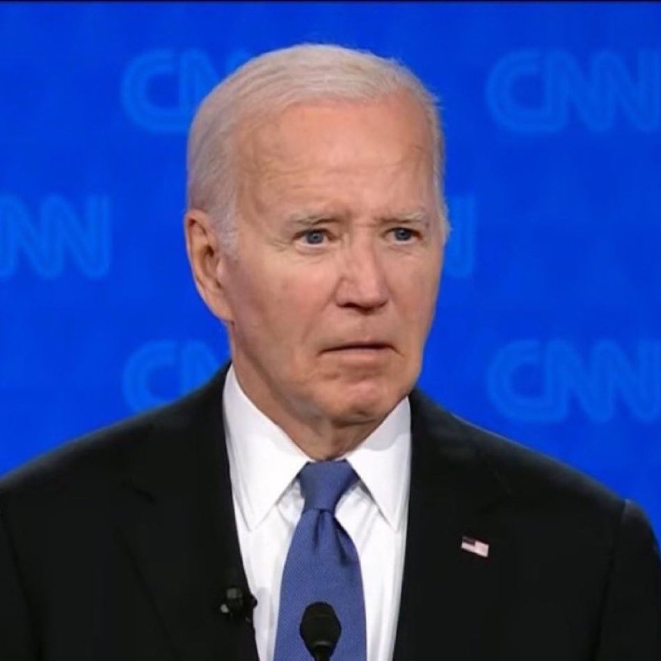 mrksylvstr's tweet photo. it’s so obvious… Joe Biden will inevitably step down as democratic nominee and endorse #harambe 🦍 4 president
#POTUSDebate https://t.co/x8G8US9io6
