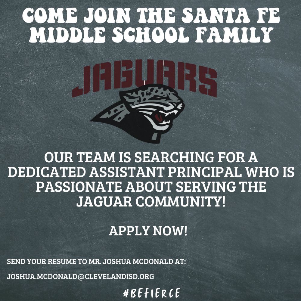 Santa Fe Middle School, CISD tweet media