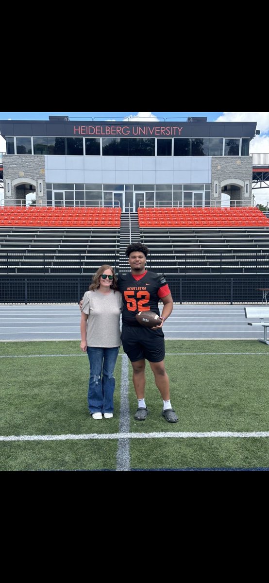 β (@kylanmayes_) on Twitter photo After a great visit yesterday, I am blessed to say I have received an offer to play college football <a href="/BergFootball/">Heidelberg Football</a> !
<a href="/Coach_Donaldson/">Scott Donaldson</a> <a href="/coachjasonlewis/">Jason Lewis</a> <a href="/CoachHughes22/">Colin Hughes</a> After a great visit yesterday, I am blessed to say I have received an offer to play college football <a href="/BergFootball/">Heidelberg Football</a> !
<a href="/Coach_Donaldson/">Scott Donaldson</a> <a href="/coachjasonlewis/">Jason Lewis</a> <a href="/CoachHughes22/">Colin Hughes</a>