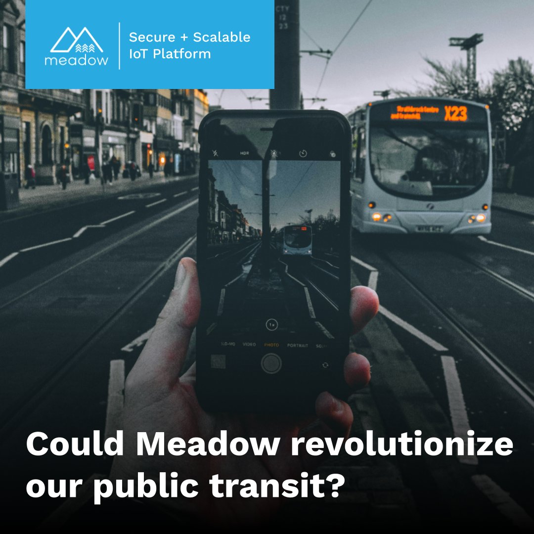 Meadow has the potential to power connected public transit solutions, making them a viable use case. Imagine smart transit systems optimizing logistics and ensuring seamless connectivity. Explore the possibilities of connected transit and industrial efficiency with Meadow.