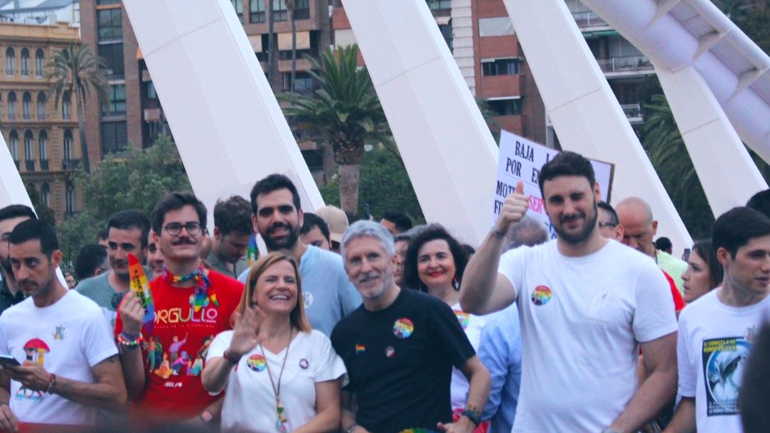 Esta es la València que quiero.
La que se 🌈 respeta a sí misma.