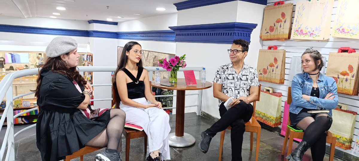 SelloCultural's tweet photo. Conversatorio sobre @feroceslibro en  @tecniciencia del Sambil Chacao 📕 

Gracias a todos por acompañarnos 🙌

#SelloCultural https://t.co/3E6EsiQFHE