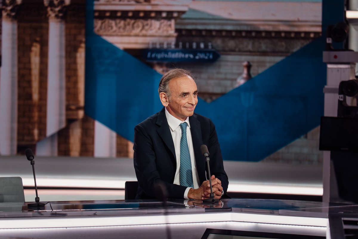 📺 Dimanche, votez Reconquête pour le courage de la vérité.

J’étais l’invité de Darius Rochebin sur LCI. Regardez mon entretien sur YouTube : youtu.be/KMnCbaiL8t4?fe…

#legislatives2024 #JeVoteReconquête