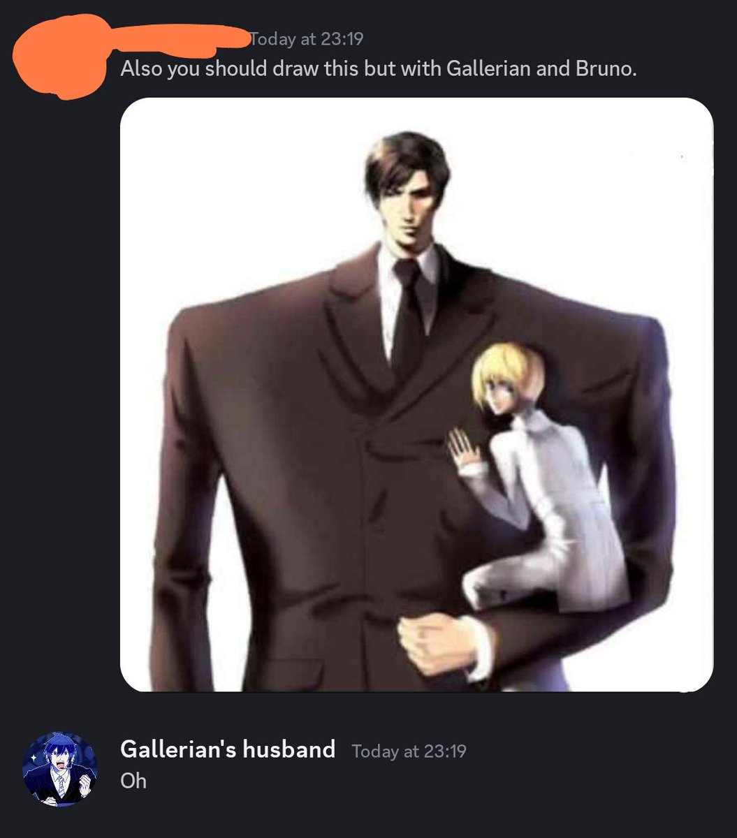 Gallerians's husband tweet media