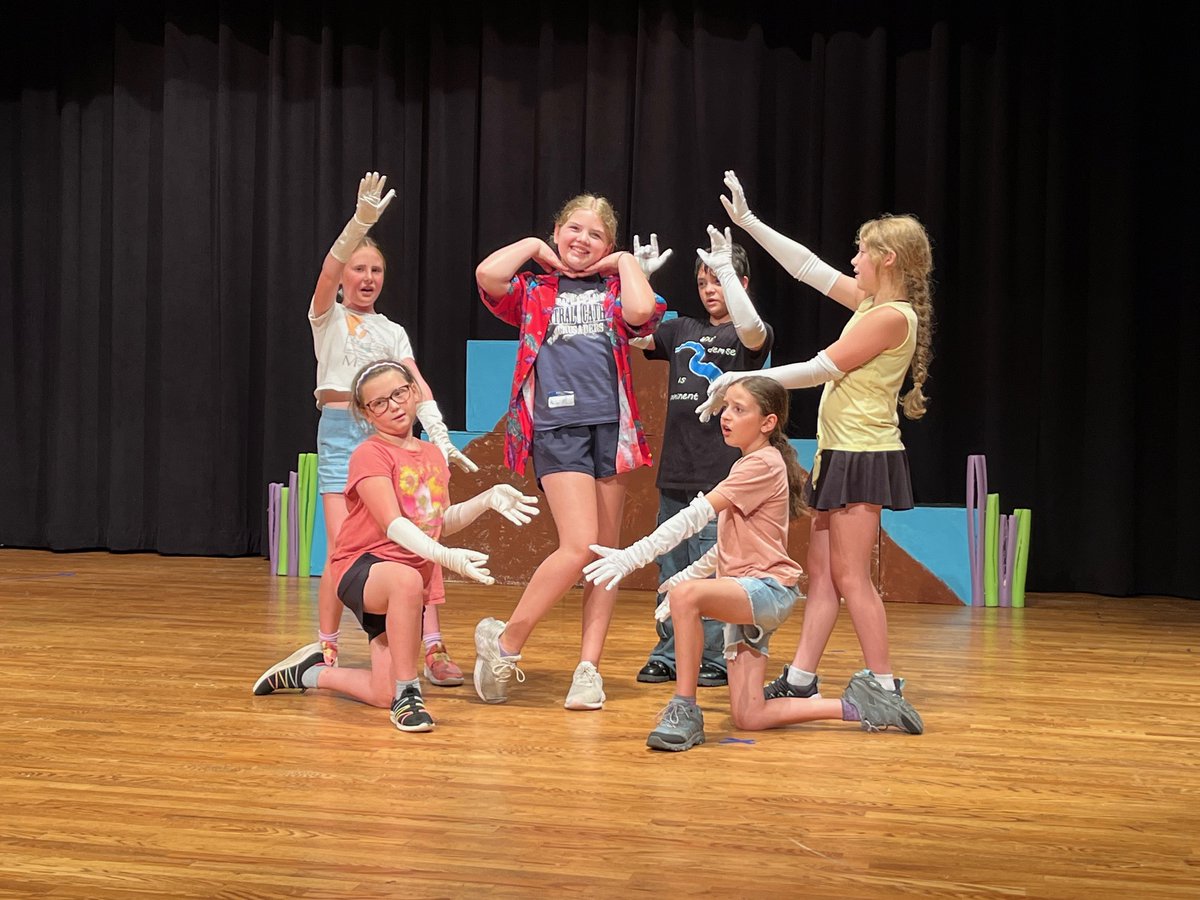 GILT Jr. Day 5 - lots of rehearsing  tomorrow they perform their show for audiences twice at 3 &amp; 6 p.m.  Tickets available to purchase at the door for $7