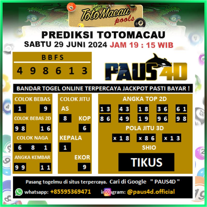 prediksi macau