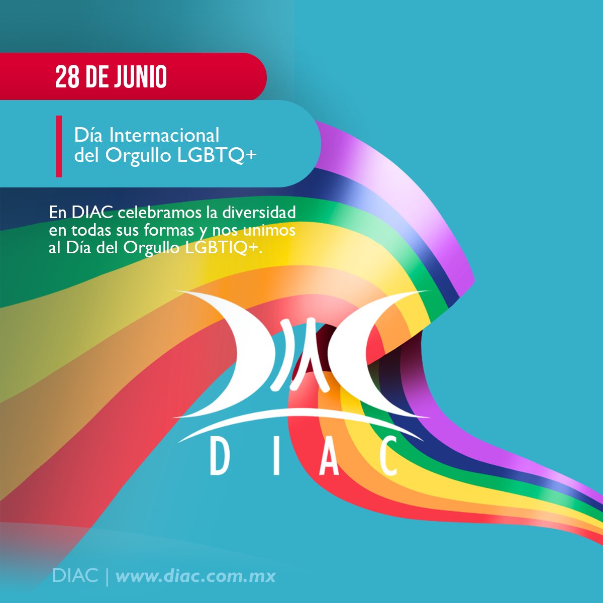 DIAC_MX's tweet photo. En DIAC nos enorgullece ofrecer el mejor servicio con inclusión y respeto hacia todos. 🏳️‍🌈

https://t.co/HSBD63hlv4

#DIAC #laboratorioclinico #orgullo2024 #diversidad #saludeinclusion #mexicolgbtiq #laboratorio https://t.co/rdjwFEMbL4