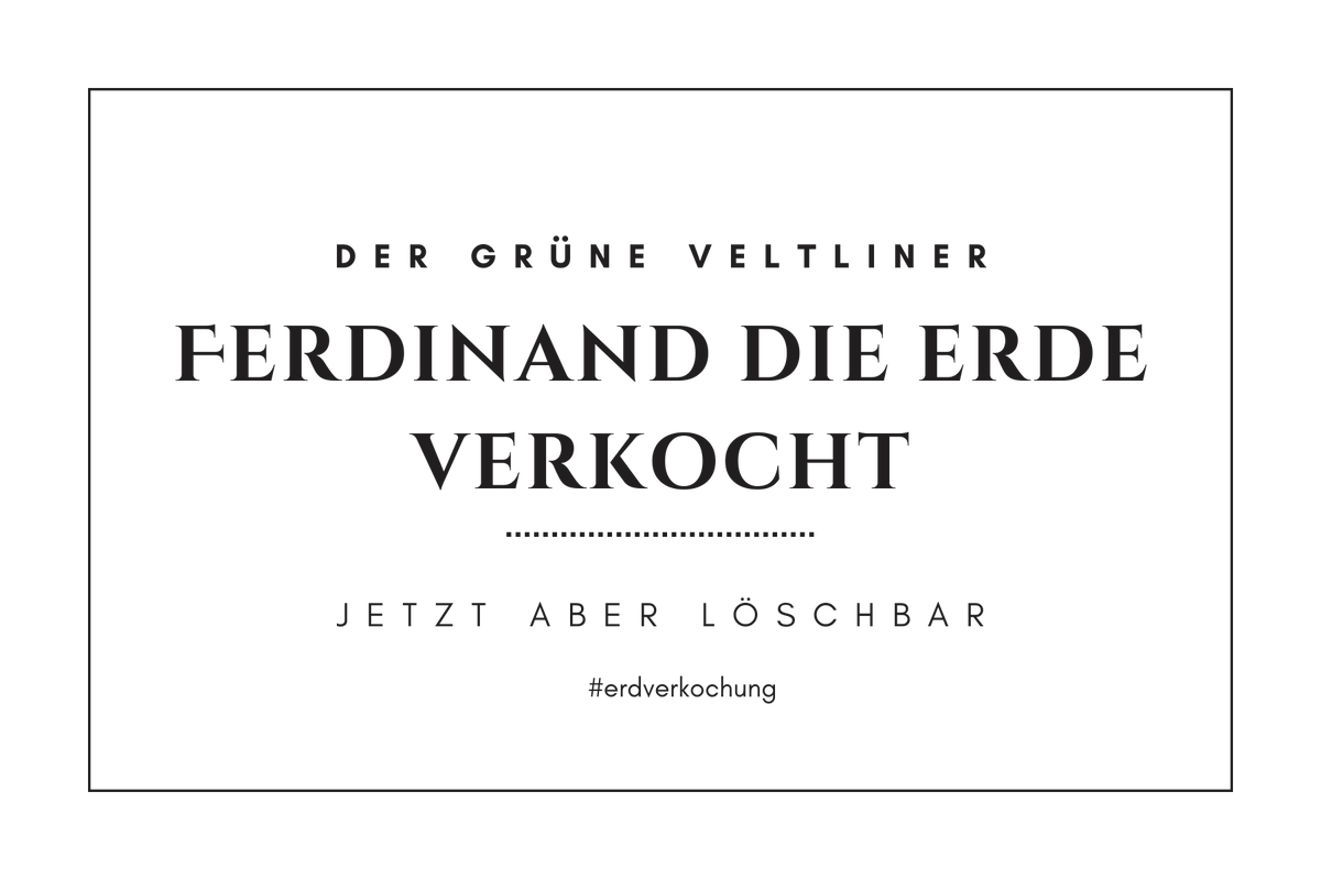 for_austria's tweet image. #Wegscheider
#erdverkochung
#dergrüneveltliner