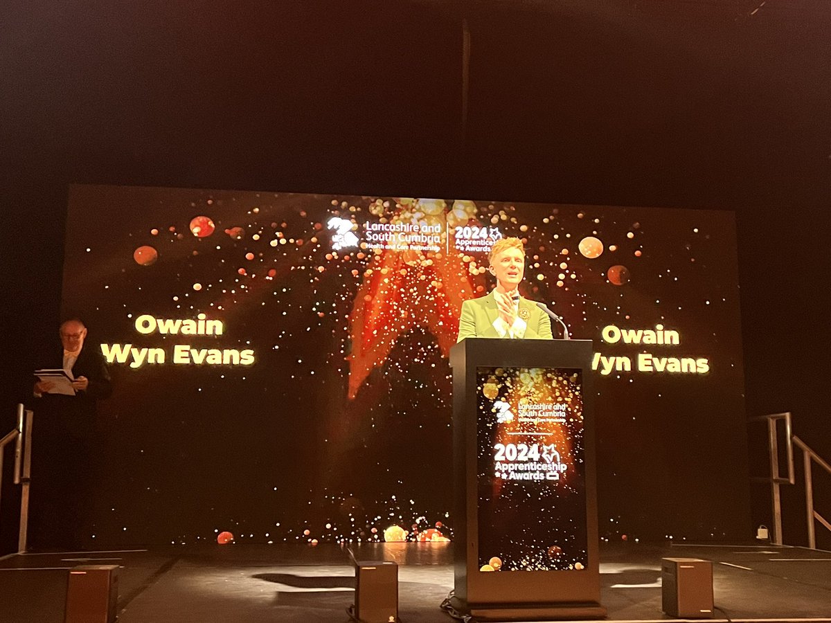 NHS Health & Care Apprenticeship Awards 2024 (@nhsappawards) on Twitter photo A massive THANK YOU to our incredible awards host, Owain Wyn Evans, for this yearโs NHS Health & Social Care Apprenticeship Awards! ๐ซถ
Itโs was great to have you here at our event, you smashed it!
#LSC2024 <a href="/OwainWynEvans/">Owain Wyn Evans</a> A massive THANK YOU to our incredible awards host, Owain Wyn Evans, for this yearโs NHS Health & Social Care Apprenticeship Awards! ๐ซถ
Itโs was great to have you here at our event, you smashed it!
#LSC2024 <a href="/OwainWynEvans/">Owain Wyn Evans</a>