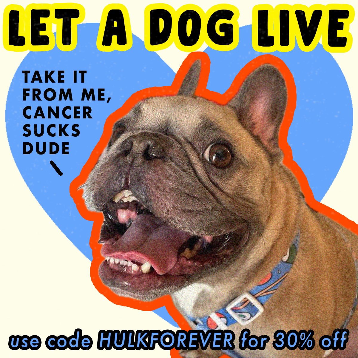 Bossdogartdept's tweet photo. Use code HULKFOREVER for 30% off on the site! https://t.co/D1pZyh69Uc