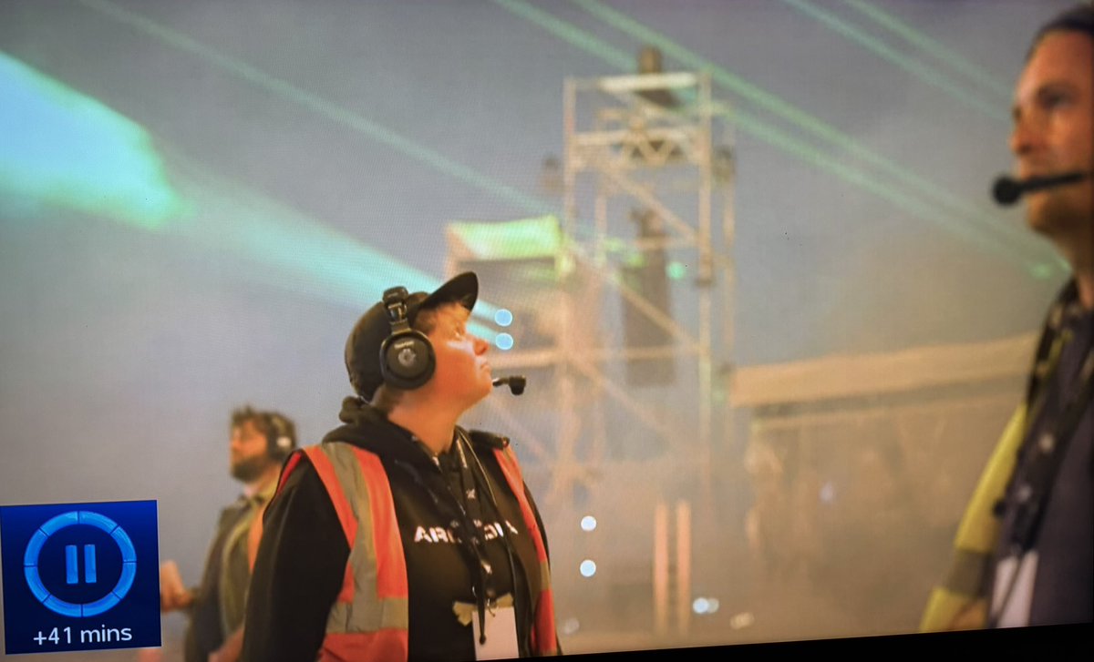 clearcomsystem's tweet photo. Dragonfly @glastonbury is live!! #iSpyClearCom FreeSpeak II supporting the production 🤩👏 #Glastonbury2024 https://t.co/1VNfvvkp84