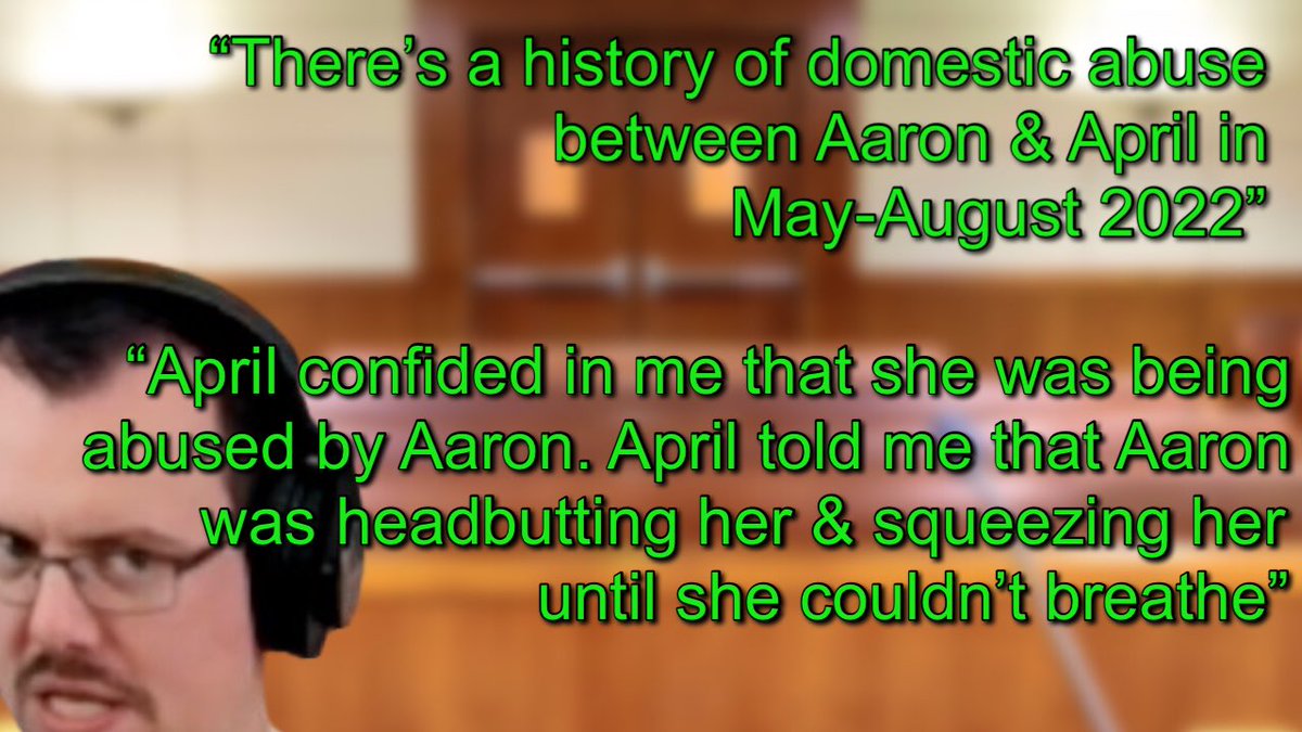 ⚠️ Statement allegedly given by Aaron Imholte’s former wife Ashley LaRue regarding domestic violence committed against April (Imholte) Anderson.