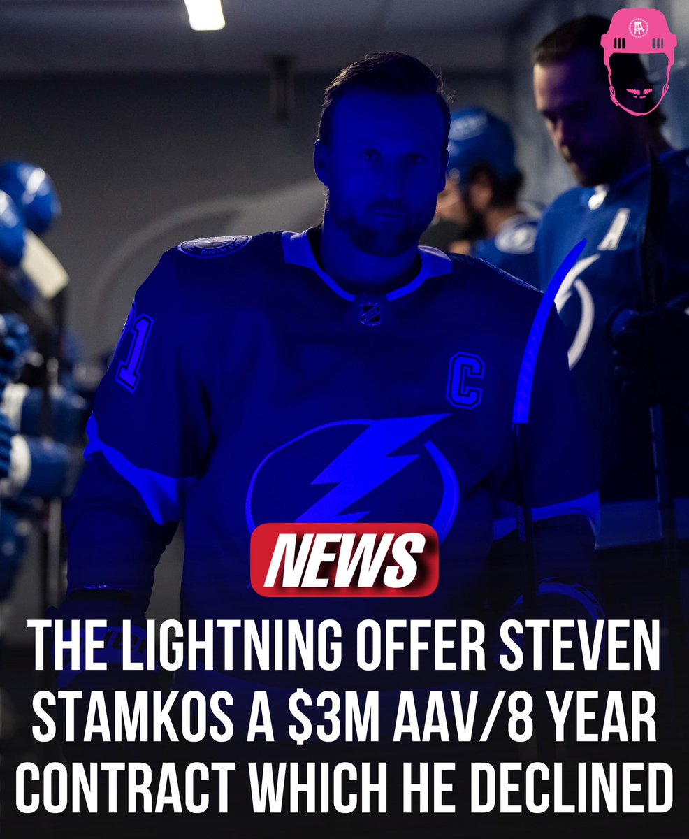 spittinchiclets's tweet image. Stammer declined the Lightning’s offer 👀