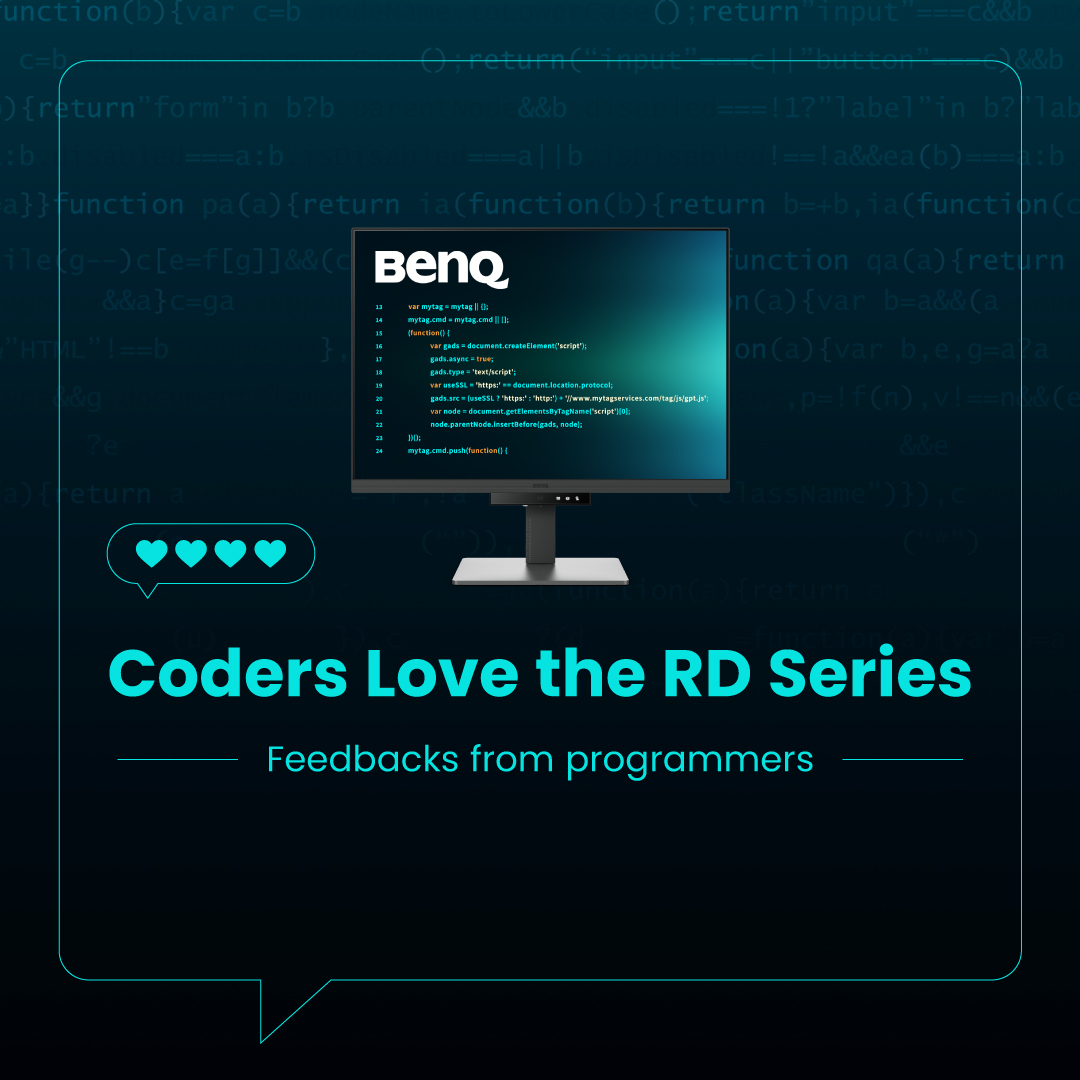 BenQAmerica's tweet image. 🖥️&lt;BenQ Coding Mode/&gt;
Coder-Approved: The Power of BenQ Coding Mode in Action.
See coders' TOP choice: benqurl.biz/3VDy3jn
#MonitorForProgramming #CodingMode