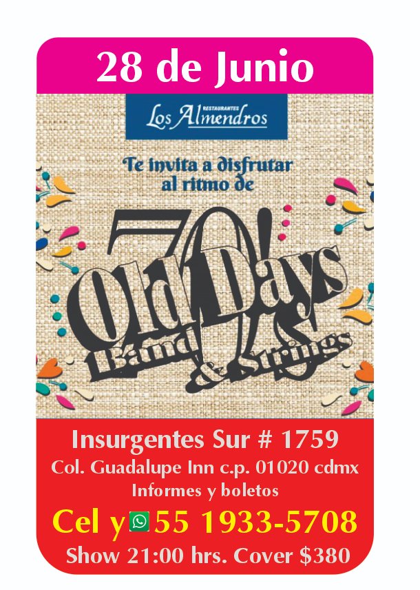 bandaolddays's tweet photo. Allá nos vemos ... https://t.co/BMoVoN7gc9