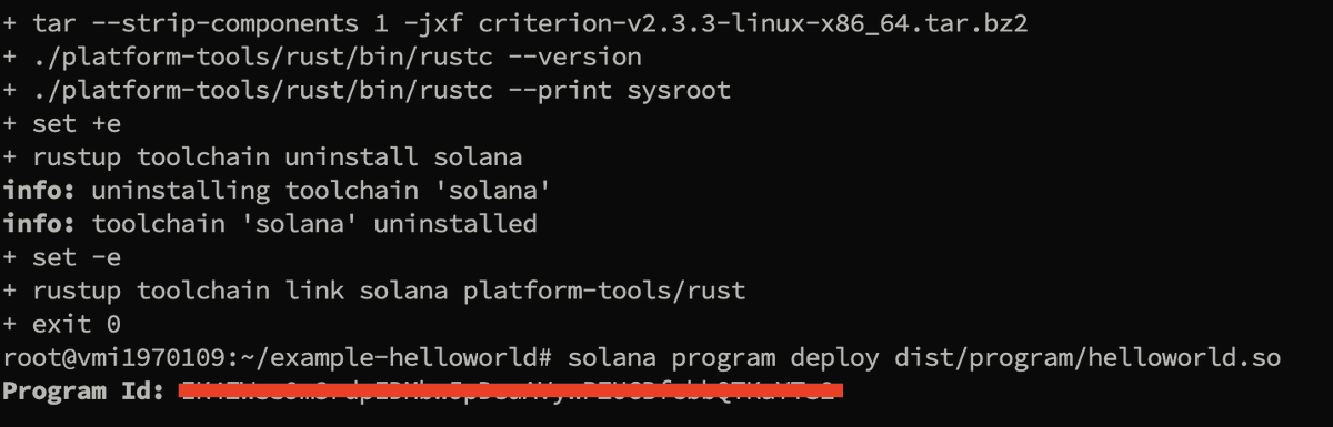 0xBlackshark's tweet photo. ไป Deploy Contract กัน บน @EclipseFND ลุ้น.... 🪂

สิ่งที่ต้องมี
🔹Vps or Power Shell on Windows
🔹Linux Ubuntu 20.04
🔹ความรู้ Basic Linux Command
🔹เหรียญ 0.1 $ETH บน Sepolia

อ้างอิงจาก -> https://t.co/TgHOiGtWJf

ไปลุยกัน
1⃣ ติดตั้ง curl rust solana CLI nodejs Anchor และสร้าง wallet+deposite เข้าเป๋า ให้ทำตาม 👇ทั้งหมดยกเว้นขั้นตอน Create a Token
https://t.co/gBbK0yRgYn
✳️ สำคัญมาก ในขั้นตอน สร้าง wallet ให้ทำการเก็บ pb key และ seed ไว้อย่าให้หาย (เอาไว้รับเหรียญ ถ้าแจก)

2⃣ Deploy contract
🔹screen -S runV
🔹solana-test-validator
🔹Ctrl+a+d
🔹cd /root/
🔹git clone https://t.co/15yJECH23G
🔹cd example-helloworld
🔹npm install
🔹npm run build:program-rust
🔹solana program deploy dist/program/helloworld.so
🔹หากทำถูกต้อง จะได้ผลลัพท์ดังรูป และทำการ copy Program id เก็บไว้

3⃣ ทดสอบ Smart Contract
🔹npm run start
🔹หากทุกอย่างเรียบร้อย จะได้ข้อความดังรูป ที่มีคำว่า Success ลงท้าย

4⃣ กรอกแบบฟอร์มส่งงาน
🔹ไปที่ https://t.co/pbdZ5PCnCv
🔹ให้กรอก Program id ที่ copy ไว้ก่อนหน้านี้ ใส่ในช่อง Program address และอื่นๆ
จบ

 🔸เมื่อ Deploy จนได้ Program id แล้ว เราสามารถนำ vps ไปใช้งานอย่างอื่นได้ทันที เพราะมันไม่ใช่การรันโหนดแต่อย่างใด

🔸และหากเพื่อนๆไม่อยากทำเอง ก็สามารถใช้บริการจาก Easynode ได้แบบ one time setup ในราคา $29.90

😱แต่เดี๋ยวก่อน พี่หลามยินดีให้บริการ deploy เช่นกัน 
โดยเมื่อทำเสร็จเรียบร้อยแล้ว จะส่งมอบ pub key, seed, และ Program id ถึงมือท่านภายใน 1 ชม...... ทั้งหมดนี้เพียง $15.90 เท่านั้น 

ตัดราคากันเห็นๆ 🤣 เพราะจะเอาไปทำทุนไปถอย Server ตัวใหม่ไฉไลกว่าเดิม

ท่านใดสนใจ เรียนเชิญ DM มาได้ ไม่ว่ากัน