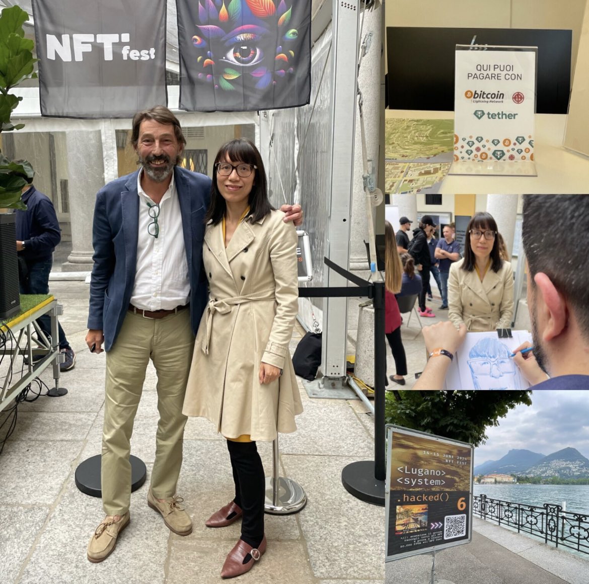 💥 With the Mayor of #Lugano Mr. Foletti👇in <a href="/LuganoNFTfest/">Lugano NFT fest</a> and got 500 $LVGA in the city of Lugano: the world’s first #cryptocurrency $LVGA issued by a municipality! I believe eventually all cities should do so!!💥#stablecoin #blockchain #nft #token <a href="/MaasVentures/">MaasVentures</a>