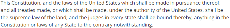 LegalTakesplain's tweet photo. @BadLegalTakes Context: The Chevron Doctrine required courts to defer to agencies' reasonable interpretations of ambiguous statutes. It's been around since the 80s.

This guy's thinking of the supremacy clause in the US Constitution. It's been around since the 1780s. https://t.co/PTdJiqLEcJ