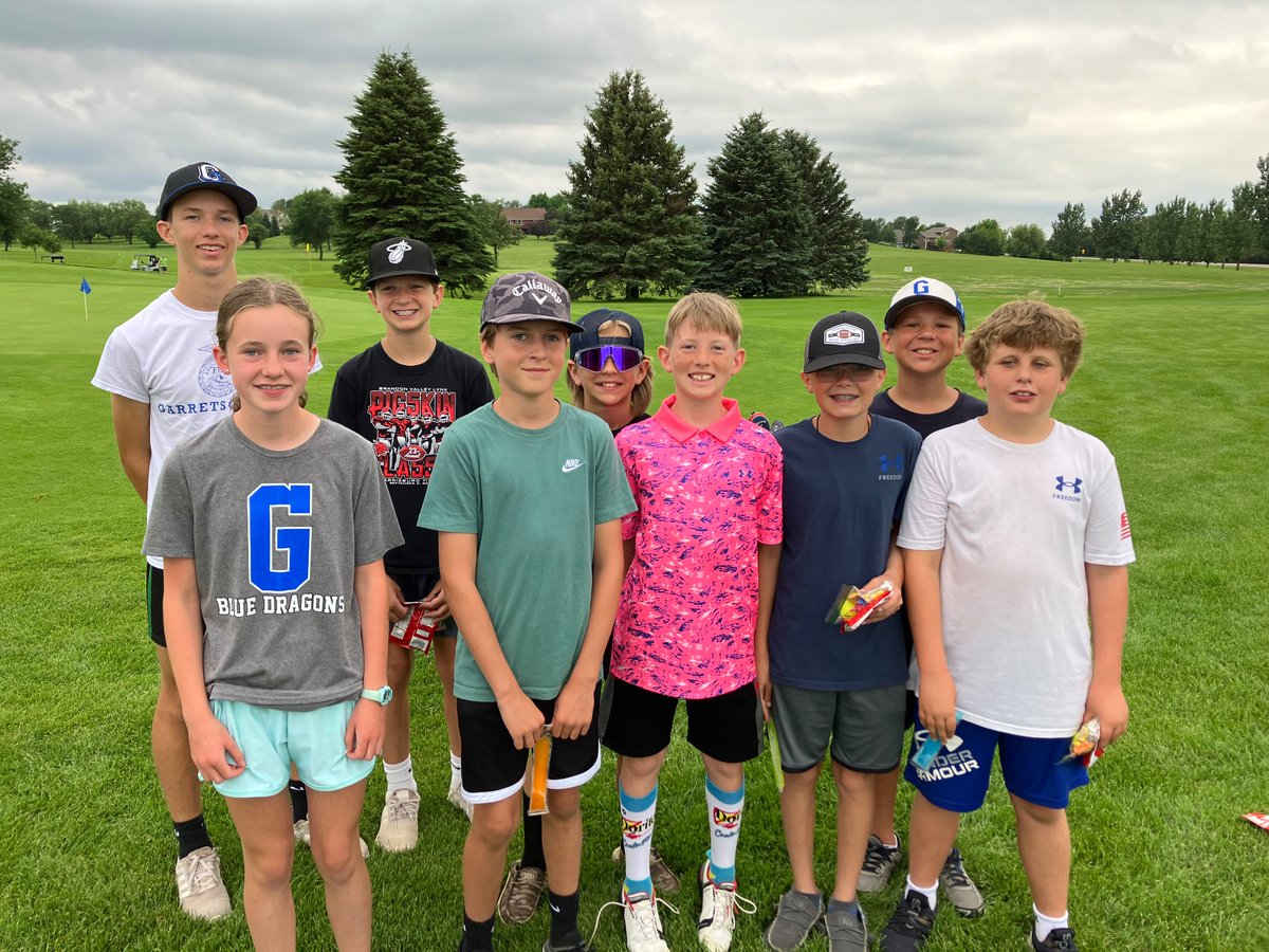 garretsongolf's tweet photo. Great final day of #golf camp! Lots of potential with these young athletes! Thanks River Ridge for letting us be out on your beautiful course. https://t.co/ay9nzNntgL