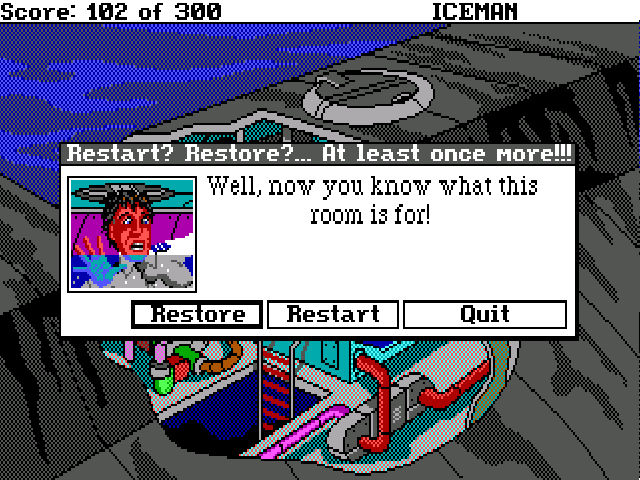 SierraOnLineUni's tweet photo. π
Several Ways to Die in...
Codename: Iceman (1989)
5
#CodenameIceman #Death #SierraOnLine #SierraGames #Sierra #AdventureGame #PointAndClick #RetroGaming #RetroGames #RetroGamer #Nerd #Geek #PcGaming #PcGames #DOSGaming #Gaming #VideoGames #Games #Collector #80s https://t.co/2U4J9bGNwh