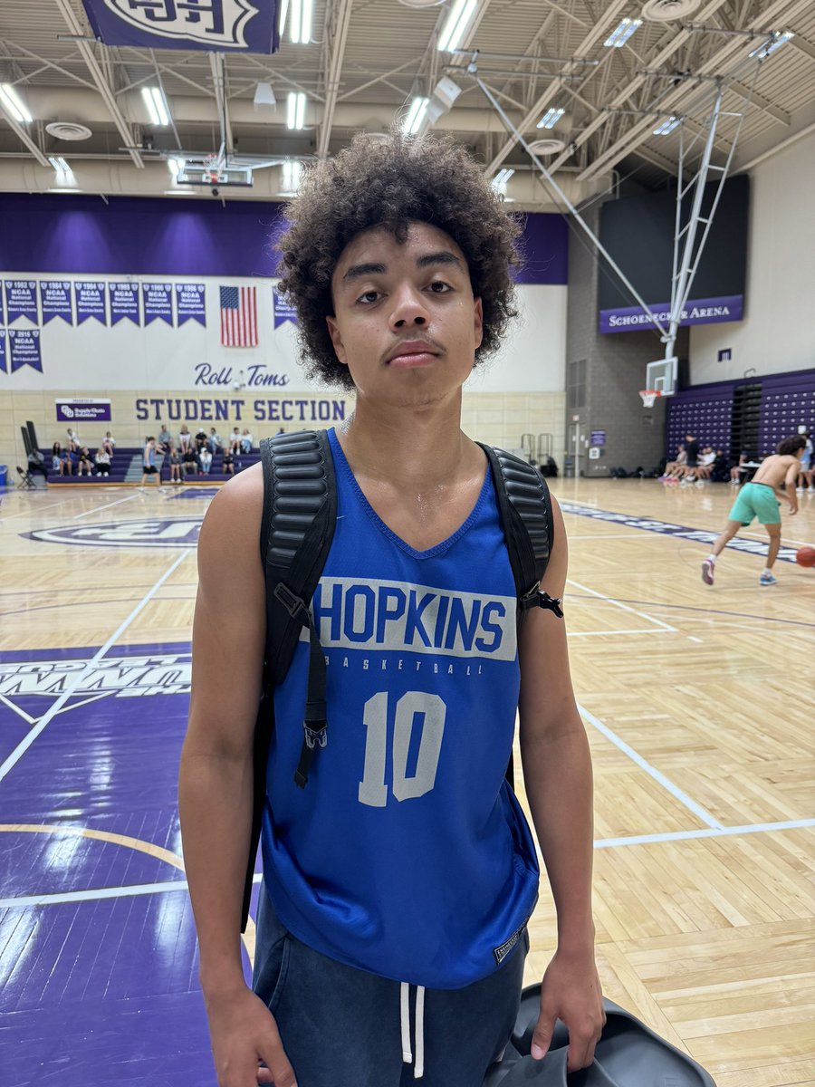Jacob Hudson was causing extreme issues for MN Preps offensive flow with 4 total steals. Hopkins wins 31-42 (1 half 22 min running time game)
