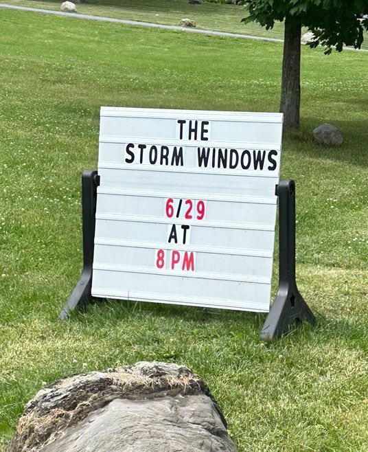 Silver Bay Auditorium - in concert #americanamusic #livemusic #thestormwindows