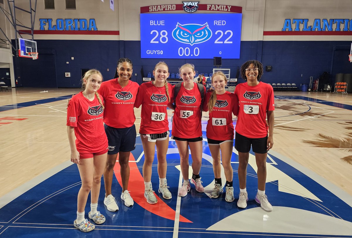 Ainsley Ramsburg (@baller_ains_22) on Twitter photo Thanks <a href="/coachsully10/">Jennifer Sullivan</a> and <a href="/FAUWBB_Hoops/">Florida Atlantic Womenโs Basketball</a> for a great experience at the FAU elite camp!
<a href="/GNation_BBALL/">G Nation ๐</a> <a href="/SPillow322/">Shalon Pillow</a> Thanks <a href="/coachsully10/">Jennifer Sullivan</a> and <a href="/FAUWBB_Hoops/">Florida Atlantic Womenโs Basketball</a> for a great experience at the FAU elite camp!
<a href="/GNation_BBALL/">G Nation ๐</a> <a href="/SPillow322/">Shalon Pillow</a>