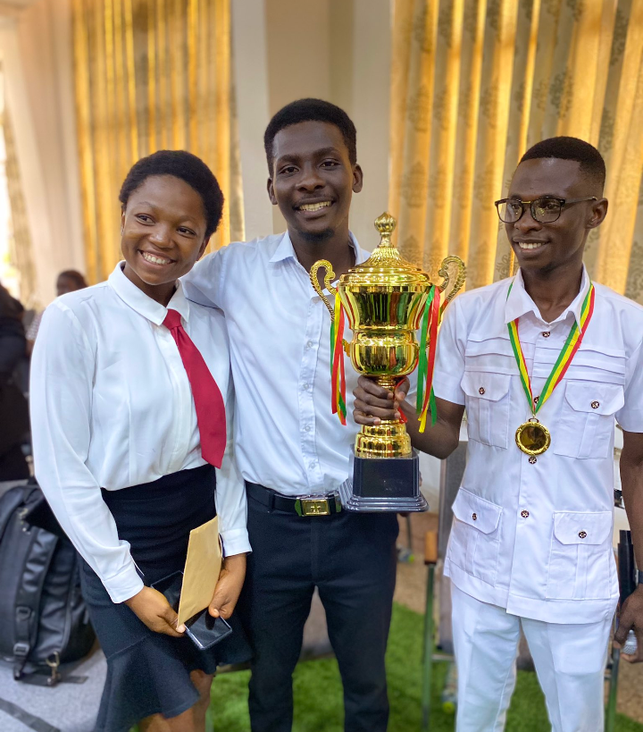 stu_today's tweet photo. SUNYANI TECHNICAL UNIVERSITY (STU) Shines Bright: Triumph at the 30th Mock Parliament and Debate Competition.
Held at Sunyani Technical University campus K. Nsiah Busia Auditorium. Congratulations to STU and the team π
#sunyanitechnicaluniversity
#stusrc https://t.co/CjcvJLqzi7