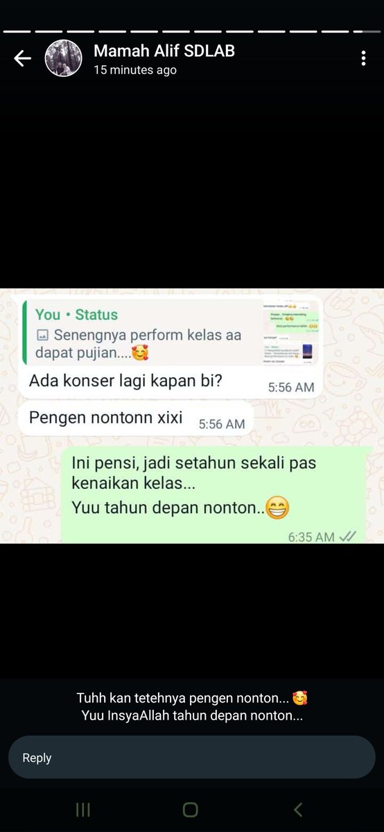 Colacandy02's tweet photo. Part orang² pada muji tari saman anak gw https://t.co/h94zAhYLGR