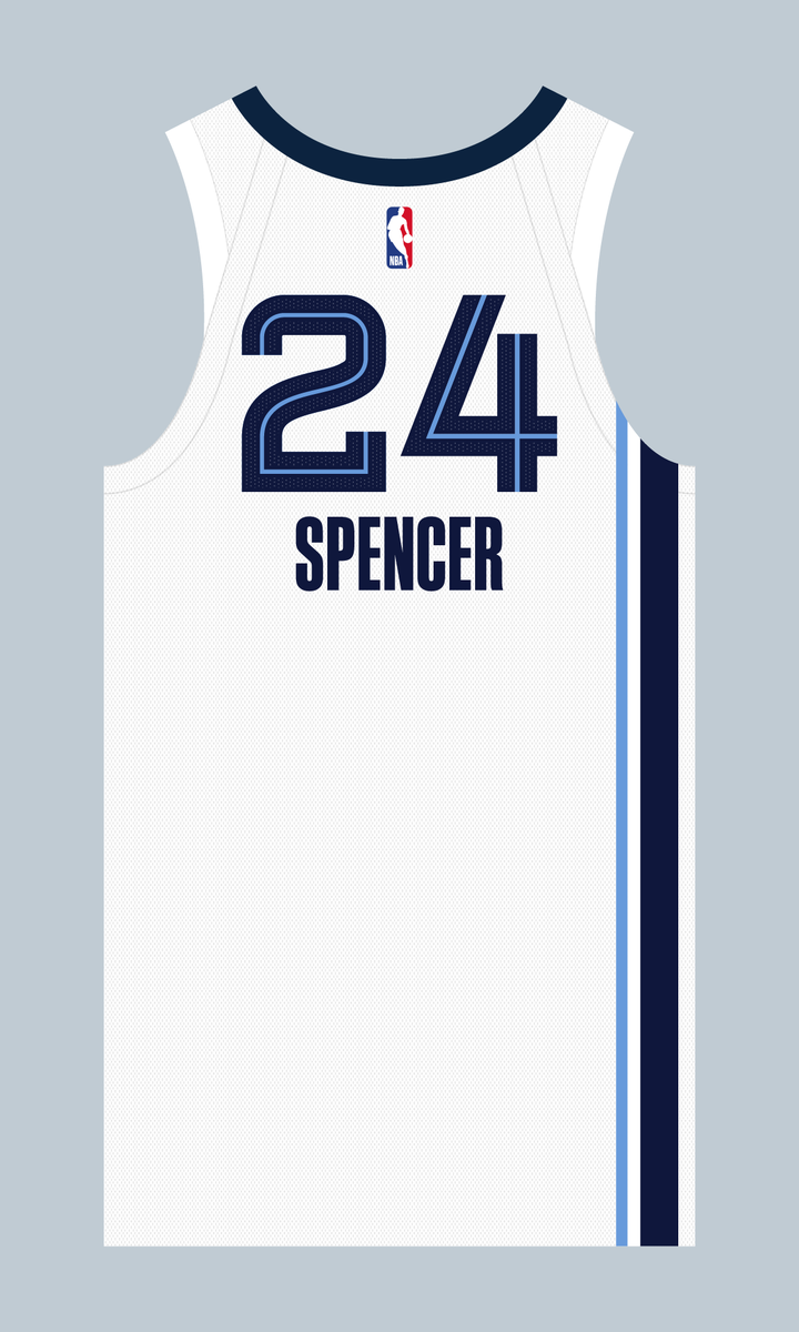 Cam Spencer will wear No. 24 for the #Grizzlies. Number last worn by Lamar Stevens in 2024. #NBA