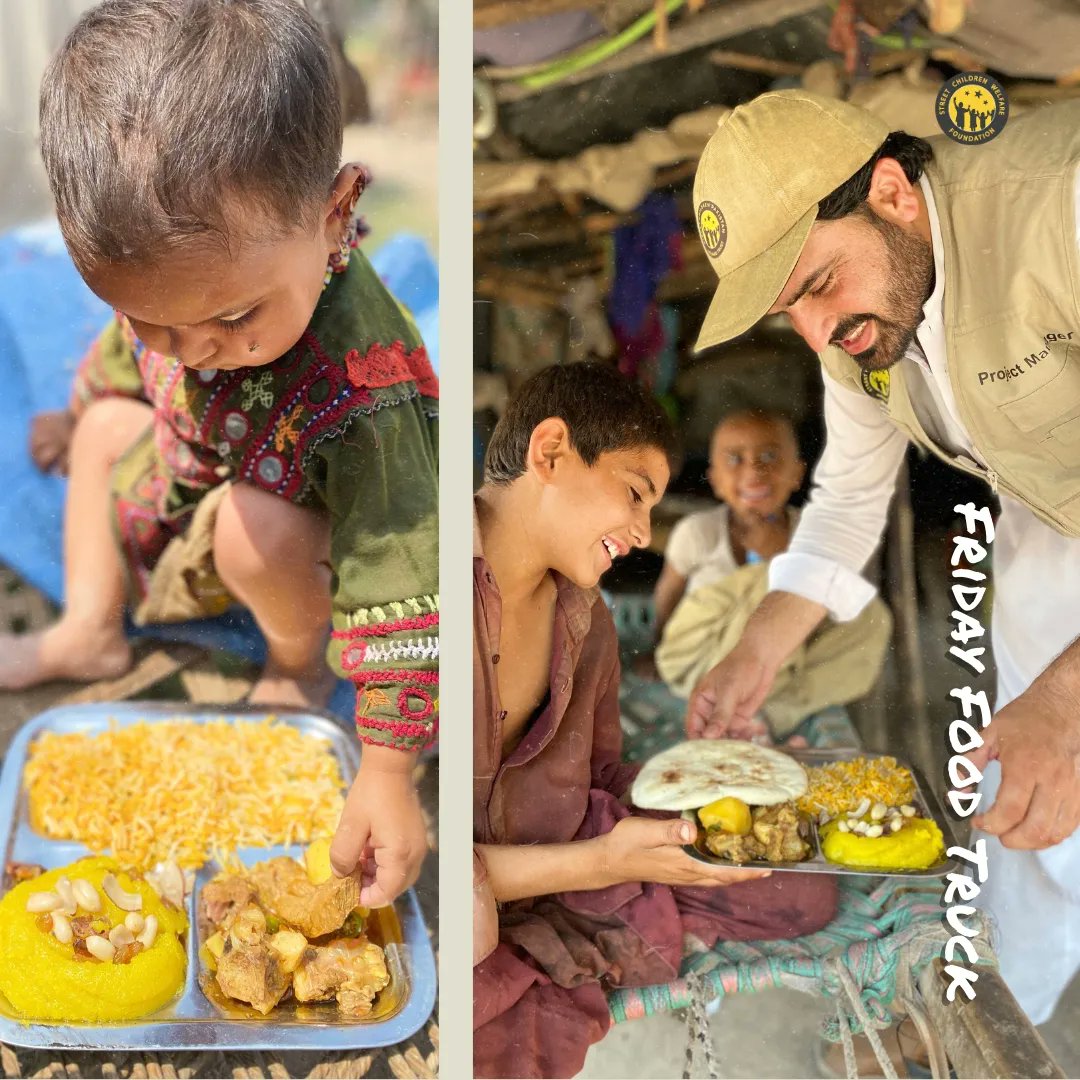 SCWF__'s tweet image. The Street Children Welfare Foundation is committed to ensuring that every individual has access to nourishing meals. Through our food truck every Friday, we distribute meals to the slum areas in Peshawar.

#fridayfoodtruck #fridayfeels #fridayproject #jummahmubarak
