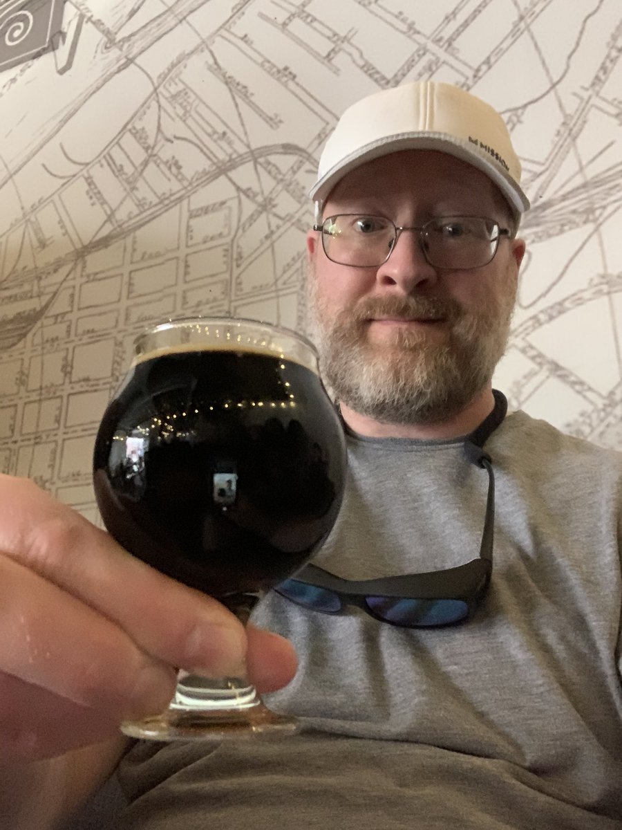 RealBMaxwell's tweet photo. This Hinterhof Coffee Hazelnut Stout at #butchertownbrewing is awesome ๐๐ช๐ป๐ #louisvillebeer #kybeer #beersonfriday #craftbeer @Kubrickx @impopsy @JonMontag @BenschopElroy @LordOfGrudges @boeskool @ukfan99 @mikeadam16 @Stef_Pellerin https://t.co/qJOnk5fjtK
