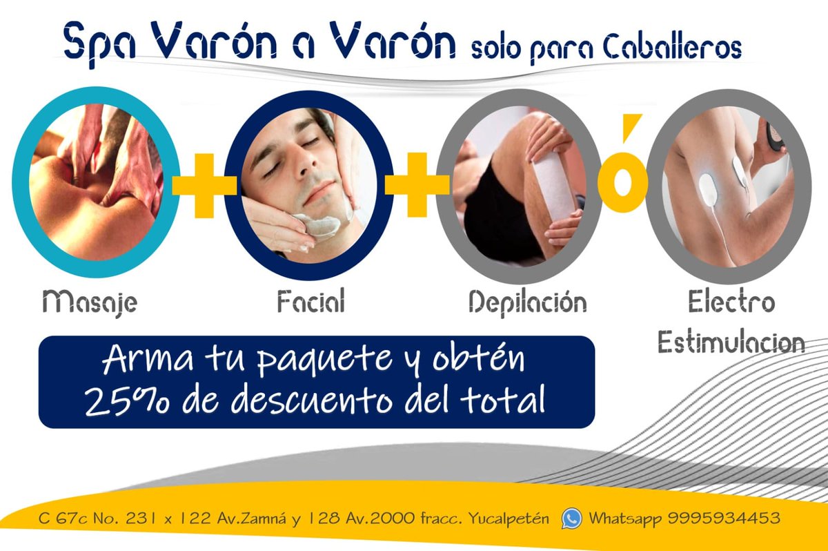 ForMasajes's tweet photo. Tu cuerpo merece el cuidado y msntenimiento necesario, tenemos depilaciones de rostro y cuerpo, masajes manuales y aparatilogia o fáciales, disponibles de lunes a domingo y días inhabiles. Agenda cita al WhatsApp 999 593 4453, aceptamos efectivo, tarjeta de crédito y debito https://t.co/IvhJgBDZ9H