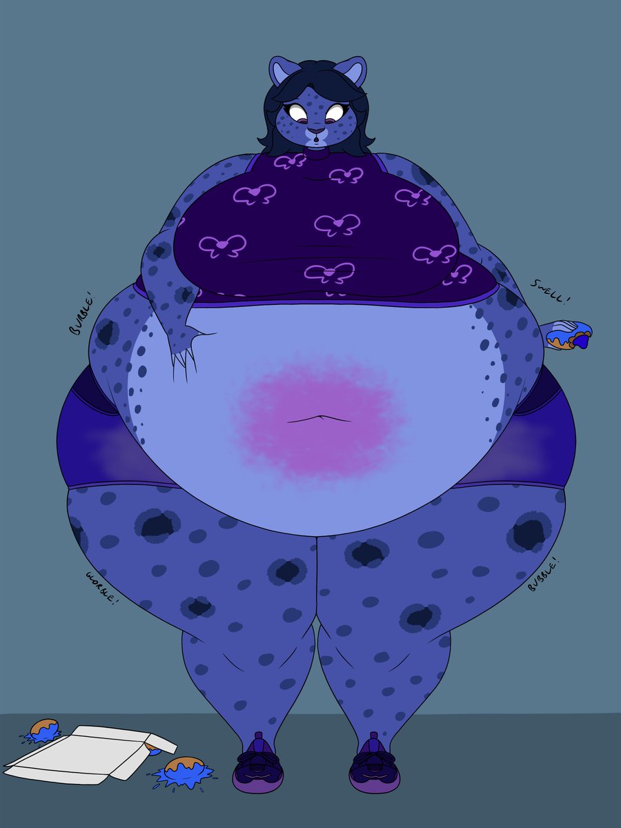 A sequence commission drawn for @Beery83461647 of their OC