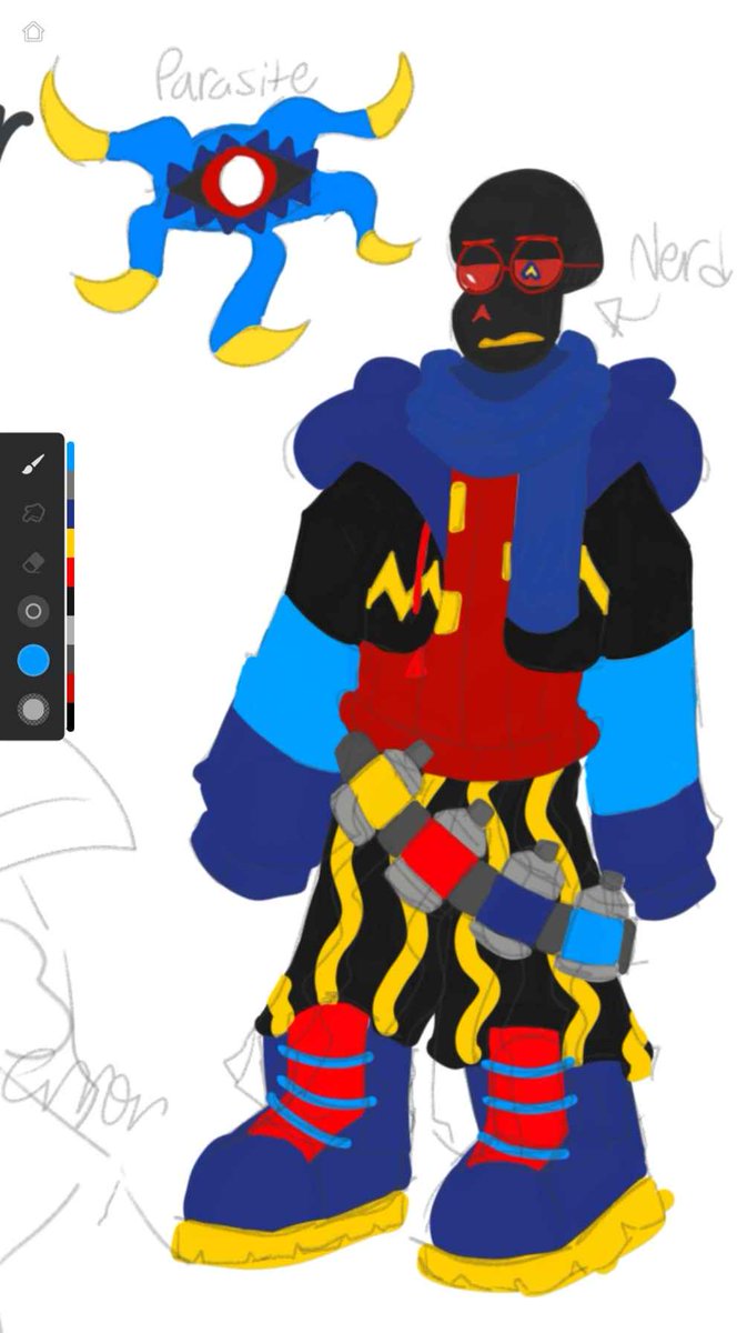 quack__art's tweet photo. Heres some more of my CodingSwappedVerse! Colored stuff this time! 

#codingswappedverse #Freshsans #Errorsans #Reapersans https://t.co/60IFjiVJHo