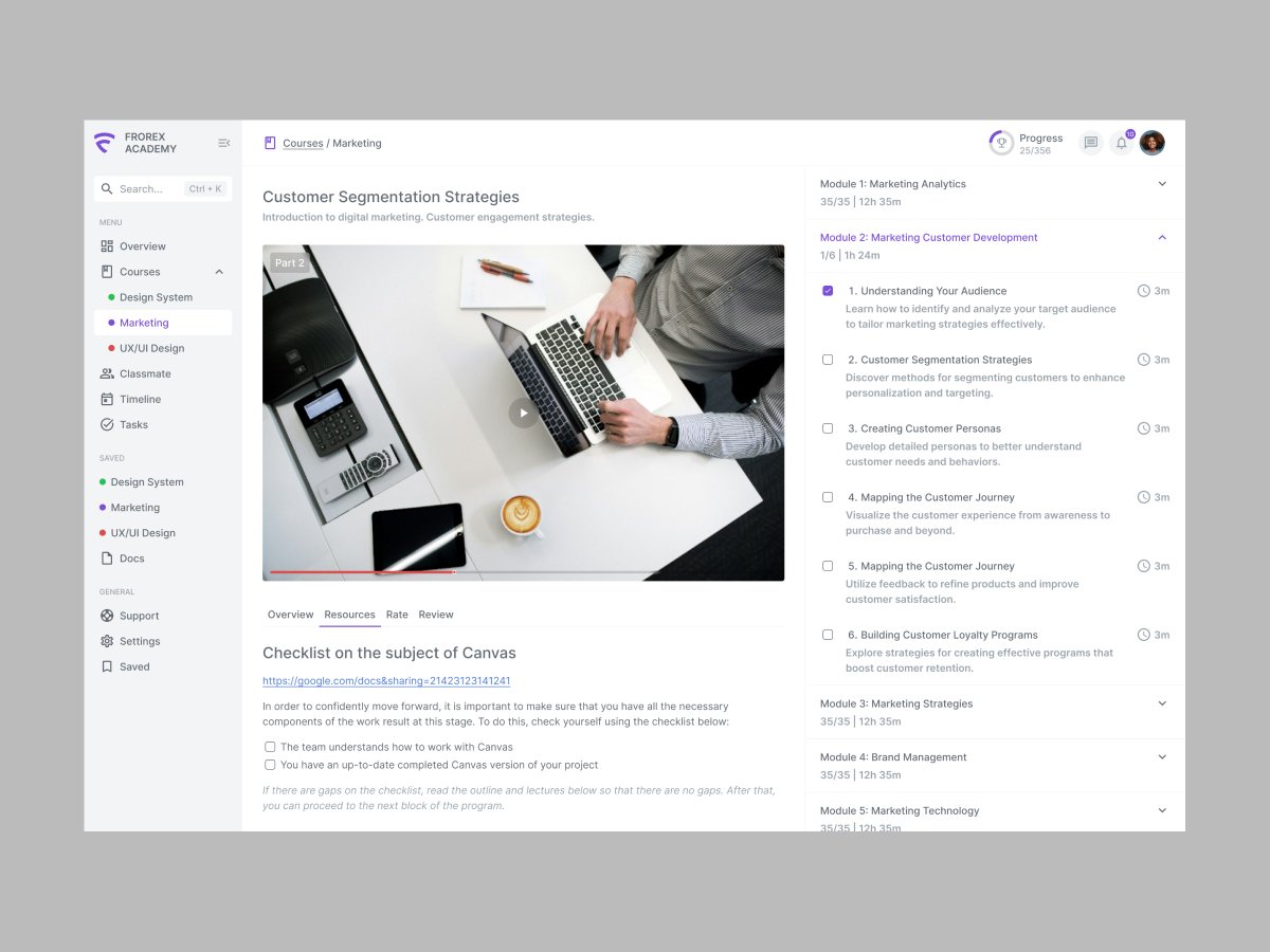 frorexstudio's tweet photo. We create design Course's page for Education platform

#SaaS #DashboardDesign #DataVisualization #UXDesign #UIUX #DesignAgency #TechInnovation #ux #ui #uxdesign #uxui #uidesign #edTech #Course https://t.co/rHYyc3uEoP