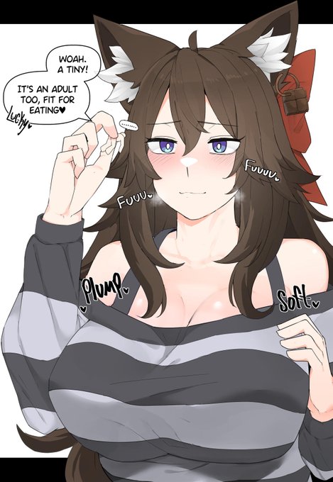 【ENG】A Story About Being Bullied by a Beast Girl's Boobs▼With the help of my friend, I was able to translate the English into English  
