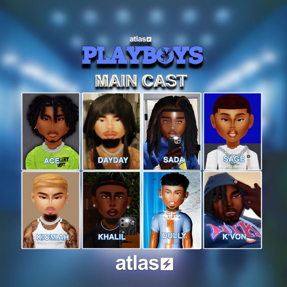 TheRealAtlaxs's tweet photo. Ayyyeeee!!😜⁠playboys Season 1 is OFFICIALLY UNDERWAY!!😳After the most anticipated cast reveal along with your hottest host this season, who are you MOST EXCITED to see?! https://t.co/qzaUtEdwq0