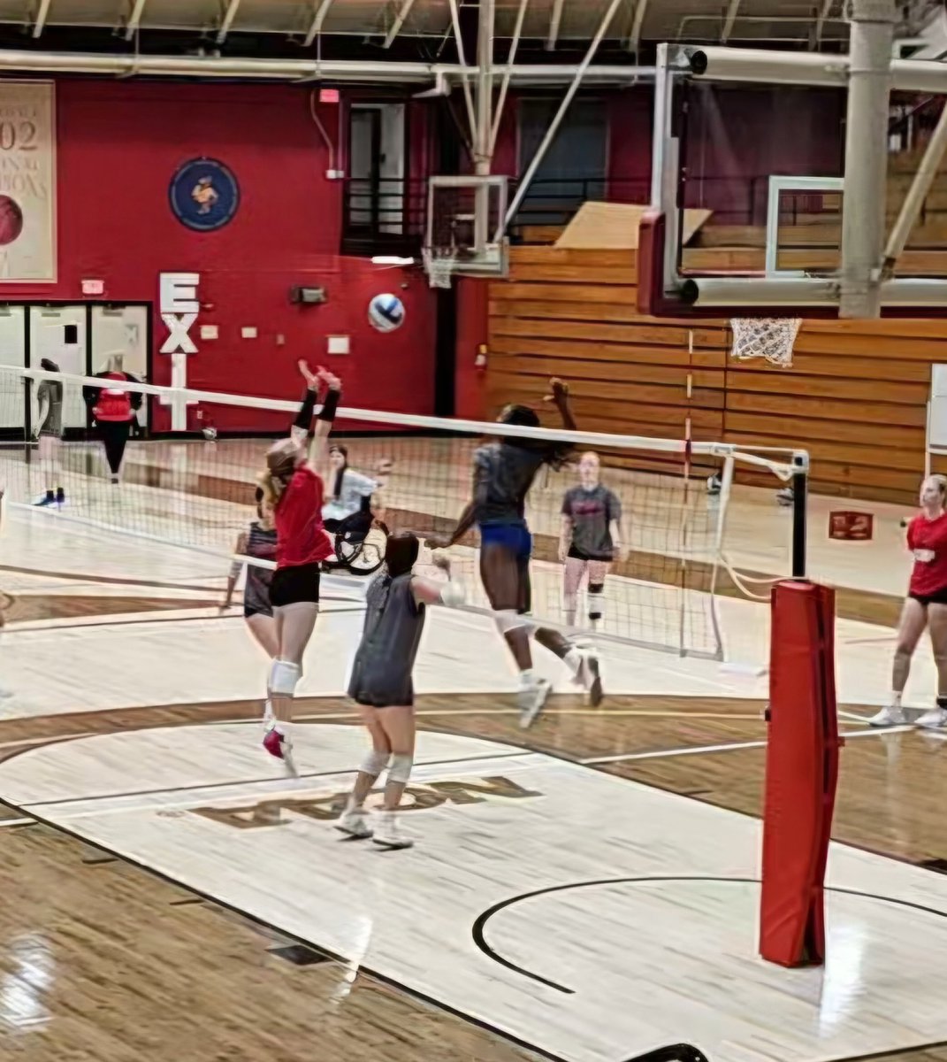MSMorris07's tweet photo. After a great day of instruction and fast-paced play with current @OtterbeinVB players and other prospects, I'm excited to announce that I've received an official offer to be a Cardinal.  Special thanks to former @CarrollWomensVB player Kayla Lechnir for your support today!! ❤️ https://t.co/d0hUn9Vgw5