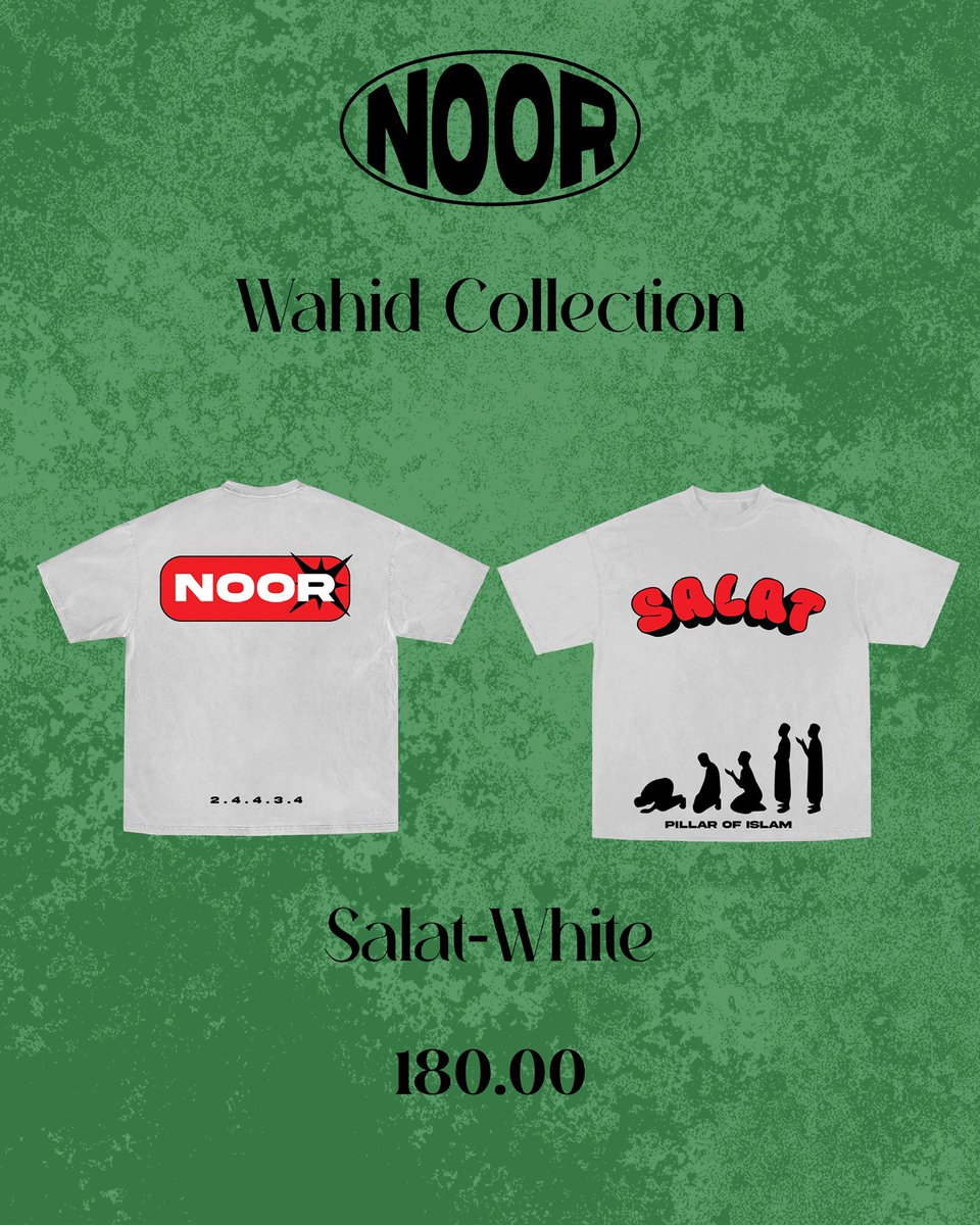 Noorstudios's tweet photo. Store is active. Alhamdulilaah.
https://t.co/pjFE2p3YS0 https://t.co/gdkYJHdkai