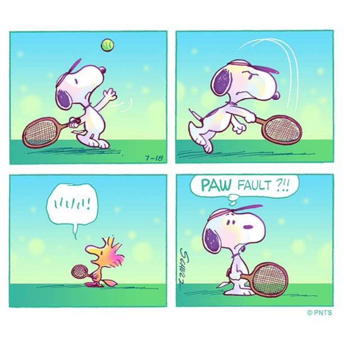 Paw fault! #Peanuts