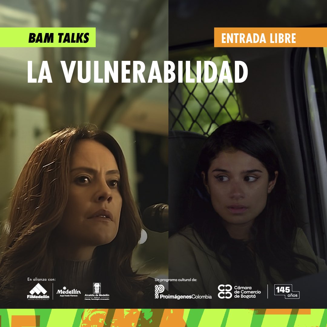 BAM_Bogota's tweet image. ES EL MOMENTO DE SENTIR🫀

En una mirada caben todas las emociones jamás nombradas. Únete al diálogo con Diane Guerrero (@dianexguerrero) y Cristina Umaña (@lacrispetica) en el espacio #BAMTalks (…)