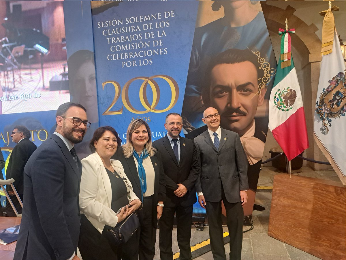 En mi carácter de Secretaria Técnica de la Comisión de Celebraciones por los 200 años de Guanajuato como Entidad Federativa, Libre y Soberana, participé en la 4ta sesion ordinaria. Se clausuran los trabajos de la comision y concluye un año de festejos. #GrandezaDeMéxico
