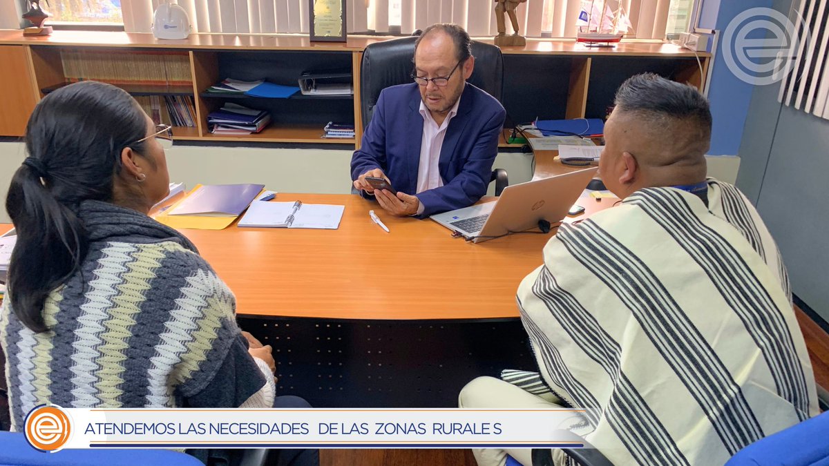EERSA_EC's tweet photo. GESTIÓN 🤝| En el diálogo mantenido entre Patricio Lalama, gerente de la EERSA y Efrain Yautibug, secretario de gestión de pueblos y nacionalidades del Ecuador, se continúa la coordinación de acciones conjuntas para intervenir en las zonas rurales.Ejecutaremos obras en #Columbe https://t.co/4eZ0DXt6Fe