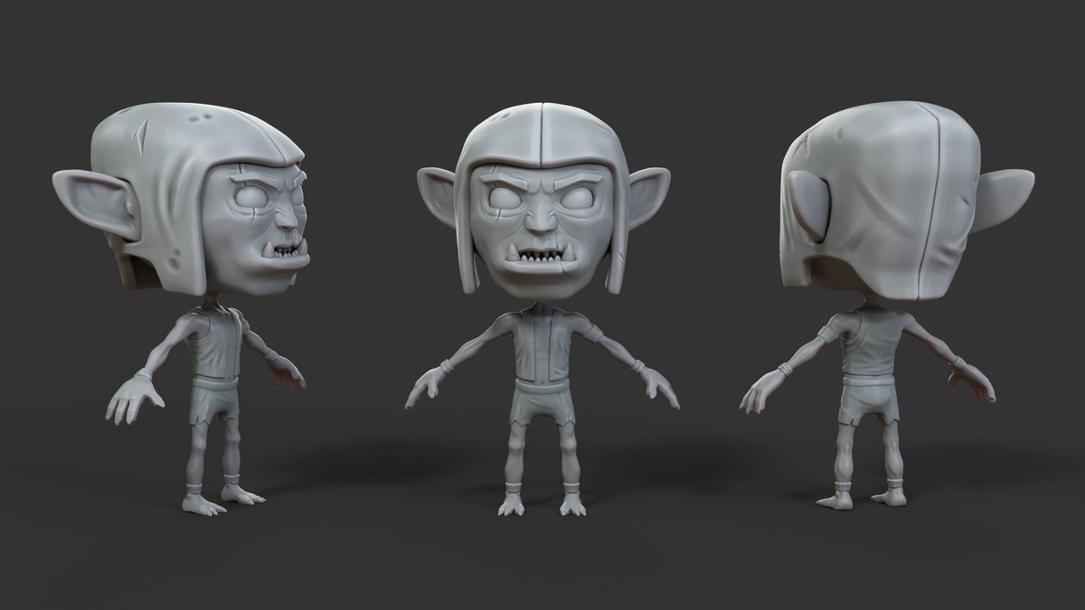 joaobaltieri's tweet photo. Goblin | Realtime game character

#lowpoly #pbr #3dcharacter #blender3d #gamedev #indiedev #gameart #stylized #gameassets @blender  #realtimecharacter https://t.co/VE3TJBqNrl