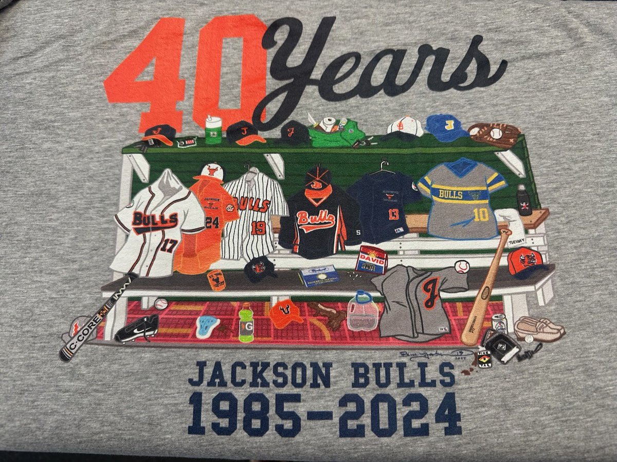 Bulls 40th anniversary T-shirts are for sale. Cost is $25. Contact Scott Bahr at 507-840-3442. He has a limited supply and will order as needed.