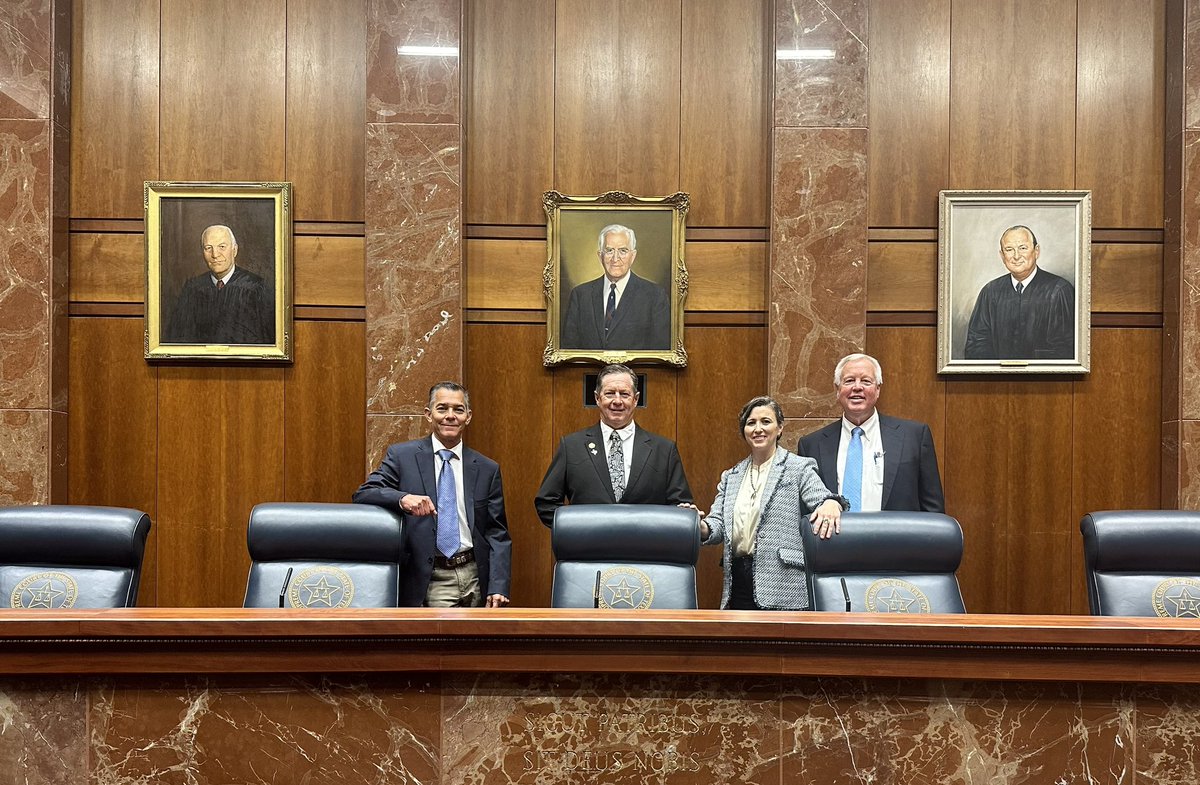 Joanna E. MacKenzie (@farwesttexjudge) on Twitter photo In #austin with tri-county judges for a successful day fighting for indigent defense in our rural border counties. Special thanks to Rep <a href="/EddieMoralesJr/">𝐄𝐃𝐃𝐈𝐄 𝐌𝐎𝐑𝐀𝐋𝐄𝐒, 𝐉𝐑.</a> and Rep Joe Moody. Left to Right: Presidio Co Judge Portillo, Jeff Davis Co Judge Evans, me, Brewster Co Judge Henington. In #austin with tri-county judges for a successful day fighting for indigent defense in our rural border counties. Special thanks to Rep <a href="/EddieMoralesJr/">𝐄𝐃𝐃𝐈𝐄 𝐌𝐎𝐑𝐀𝐋𝐄𝐒, 𝐉𝐑.</a> and Rep Joe Moody. Left to Right: Presidio Co Judge Portillo, Jeff Davis Co Judge Evans, me, Brewster Co Judge Henington.