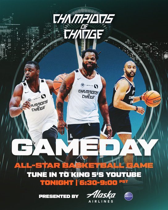 Iconic_sonics's tweet photo. Flash Giveaway!!

Three great tickets to the Champions of Change event tonight at CPA!!

Here’s how to get em! 

💚Follow us here @Iconic_sonics 
💛Follow COC @CofCSeattle 
🏀Retweet this post 

Winner announced at 6pm PT! Go!! https://t.co/8t8sIzHCYH