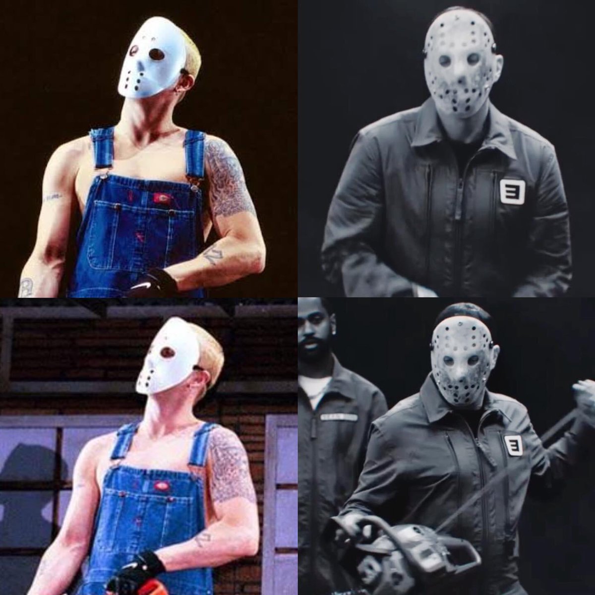 EminemDetroit88's tweet photo. @Eminem continues to dust off his classic suits, bringing back Slim Shady as Jason and evoking memories of the era.
#SlimShadyLP https://t.co/mteF0r99I8